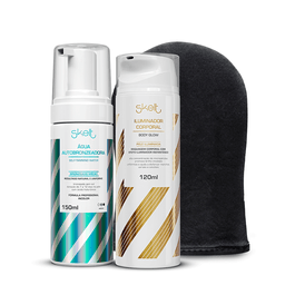KIT BRONZE & GLOW ÁGUA