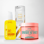 trio-glow-amalfi-sunset+protetor-fps-30-desk