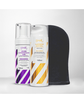 KIT BRONZE & GLOW MOUSSE DARK