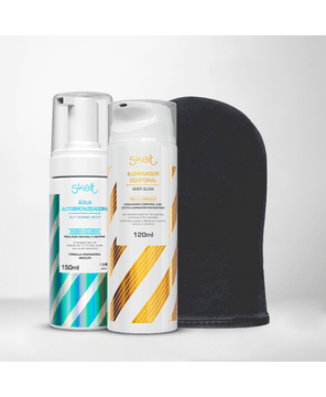 KIT BRONZE & GLOW ÁGUA