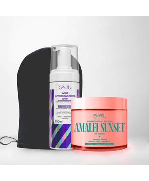 Body Cream Amalfi Sunset + Kit Expert Dark