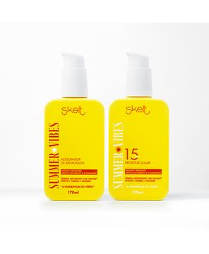 Kit Summer Vibes Protetor FPS 15 + Acelerador