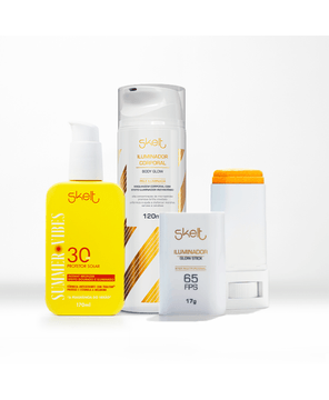 Trio Glow + Protetor Solar FPS 30