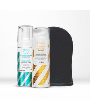 KIT BRONZE & GLOW ÁGUA