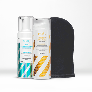 KIT BRONZE & GLOW ÁGUA