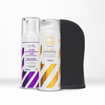 KIT BRONZE & GLOW MOUSSE DARK