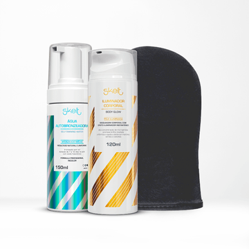 KIT BRONZE & GLOW ÁGUA